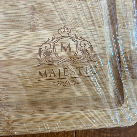 Bamboo Cutting Board & Platter - Picture 2 of 4